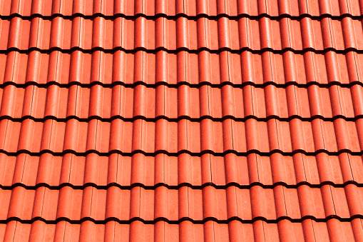 Orange top roof background,wallpaper