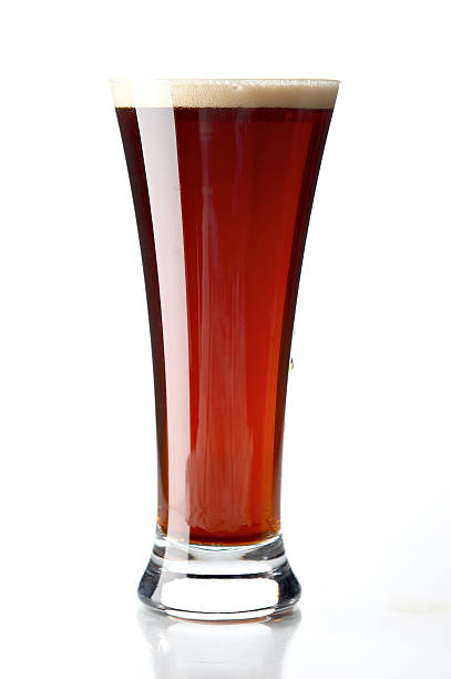 glass with beer stock photo