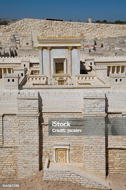 Foto de Modelo Do Segundo Templo Israel Museum e mais fotos de stock de Sinagoga - Sinagoga, Templo, Arcaico