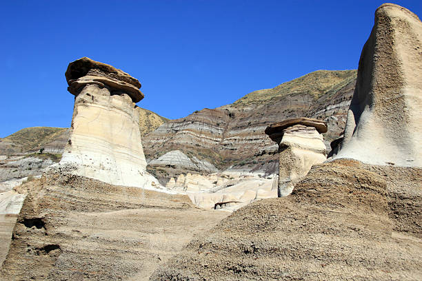 istock Hoodoos, in DrumhellerValley, Canadian badlands, Alberta 144367572