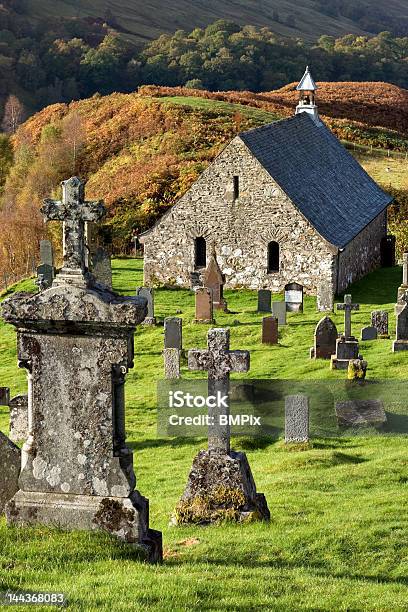 Cille Choirill Stock Photo - Download Image Now - Cemetery, Chapel, Church