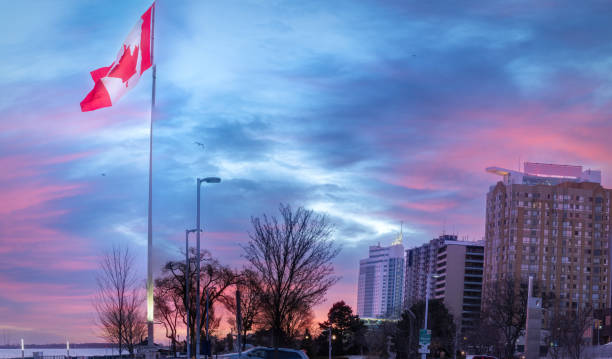 istock Windsor, Ontario Skyline - Winter Dawn 1443689994