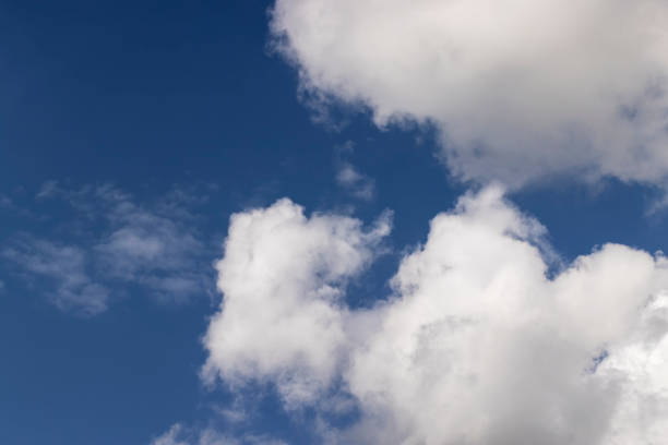 istock Clouds floating across the sky in the daytime 1443734042