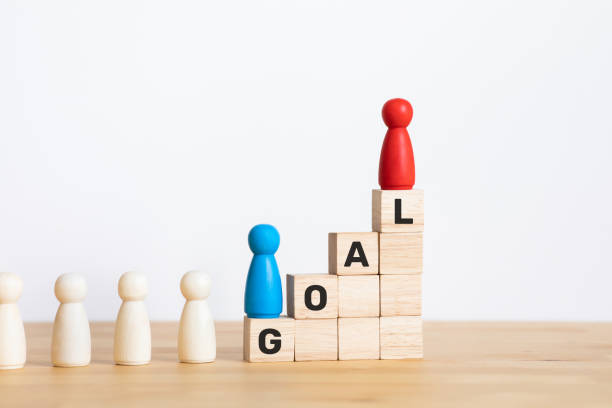 istock Goal and motivation to success concepts.human performance. 1443738829