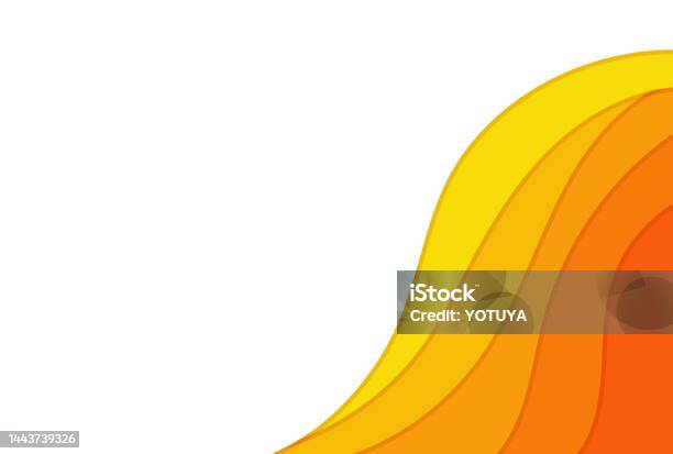 Post Card Wave Vector Cute And Simple Wave Postcard Stock Illustration - Download Image Now ...