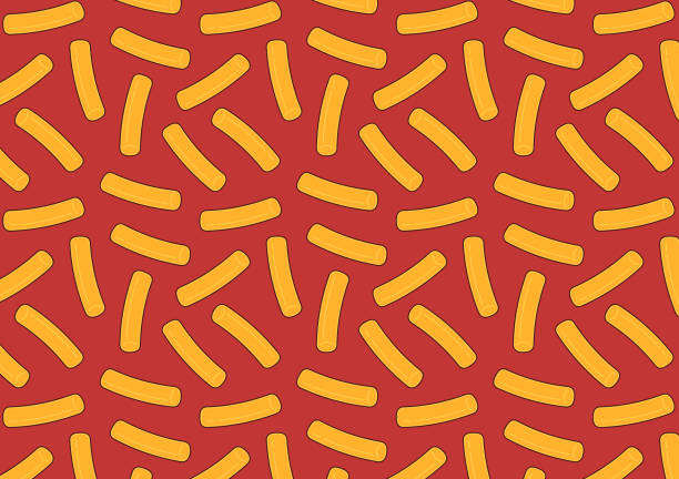 istock Tteokbokki Noodle vector. Korean food. Spicy rice cake. Spicy rice cake pattern wallpaper. 1443754893