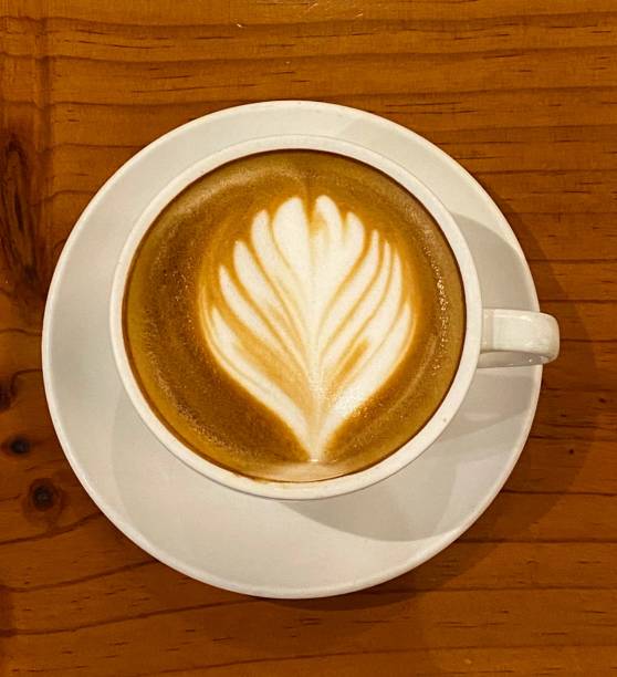 istock Hot Latte and Latte Art 1443758735