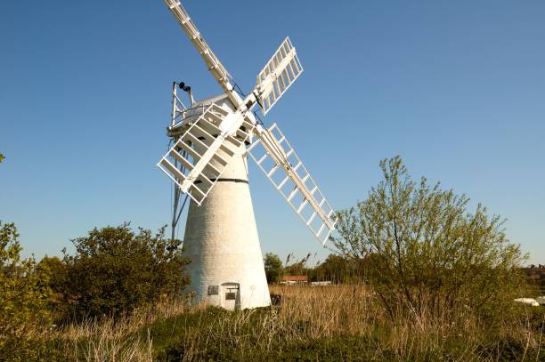 istock Thurne Pump drainage mill on the Norfolk Broads 1443761466