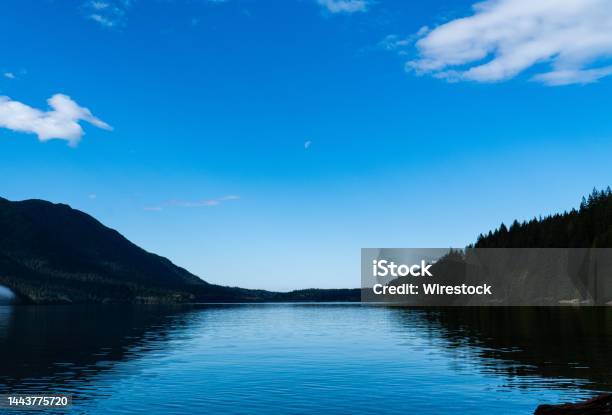 Beautiful Landscape Of Alouette Lake On A Sunny Morning Stock Photo - Download Image Now