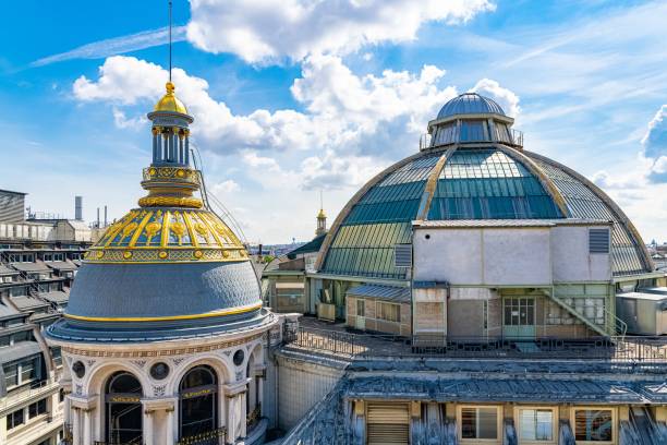 istock Paris, view of typical roofs 1443777537