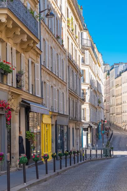 istock Paris, typical facades in Montmartre 1443777622
