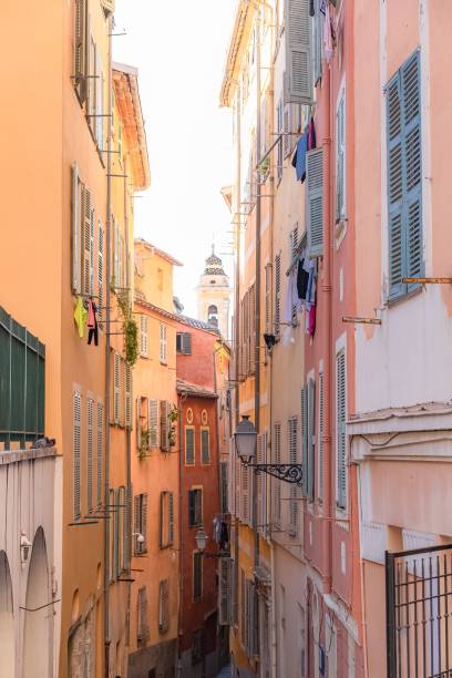 istock Nice in France, typical colorful 1443778007
