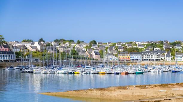 istock Camaret-sur-Mer, the harbor with boats 1443778358