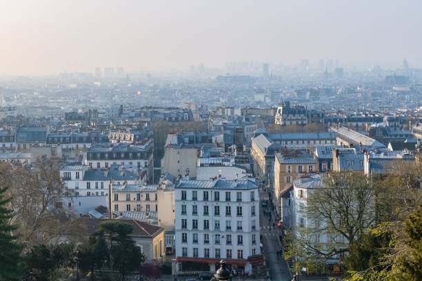 istock Paris, panorama, from Montmartre hill 1443781422