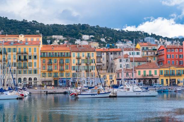 istock Nice in France, the harbor 1443782453