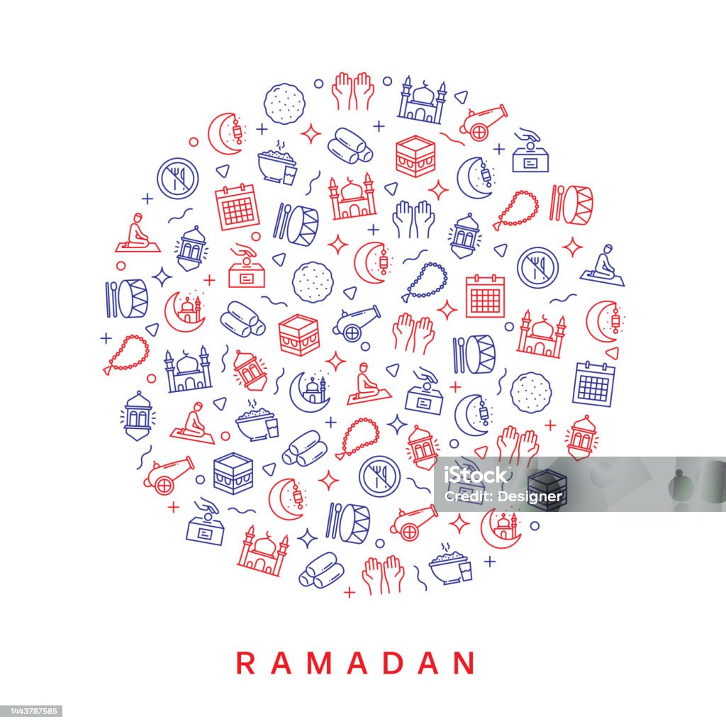 Ramadan Pattern Paper Design Ramadan Related Pattern Design Modern Line Style Design Stock ...