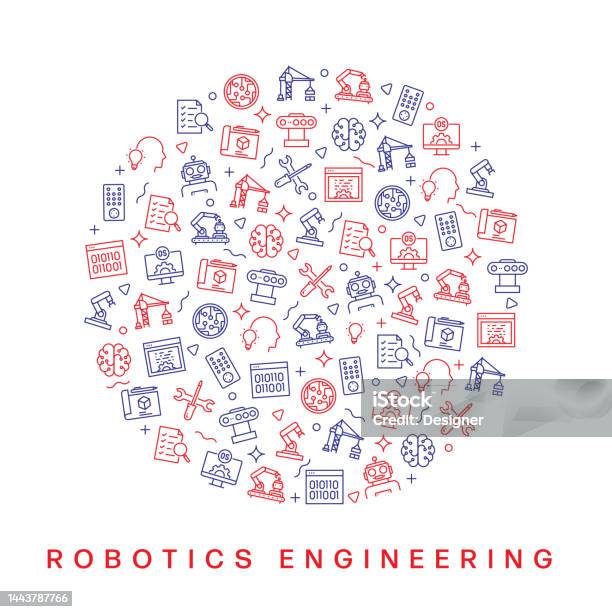 Pattern Robotics Graphics Robotics Engineering Related Pattern Design Modern Line Style Design ...