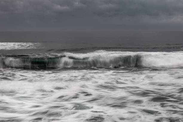 istock Waves and water. Cloudy Skies 1443794818
