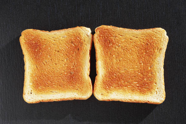 istock Two slice of toast 1443805048