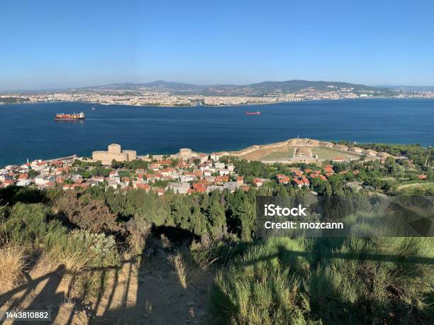 Aerial View Of Çanakkale Stock Photo - Download Image Now - ANZAC Day, Aerial View, Architecture