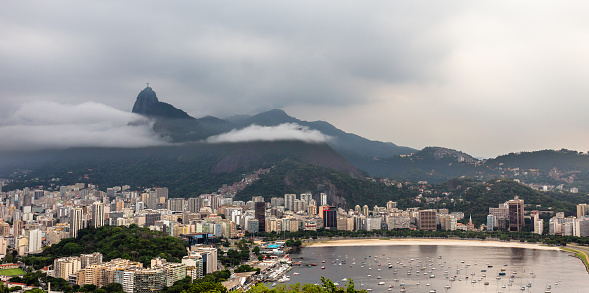 Rodrigo de Freitas Lagoon panorama, Rio de Janeiro, Brazil