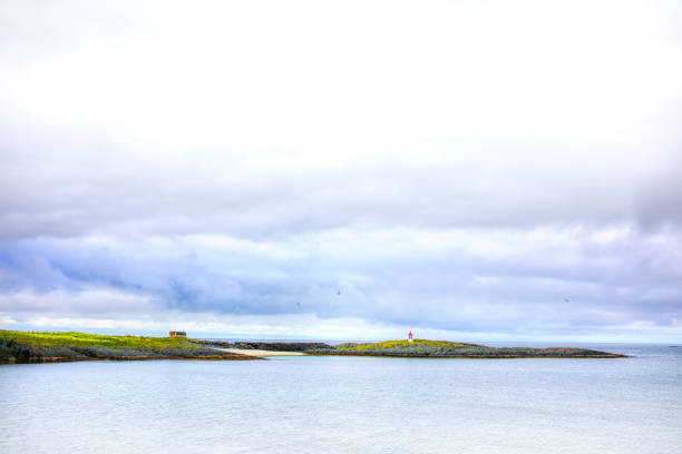 Beautiful, small beach outside Gamvik, Finnmark, Norway