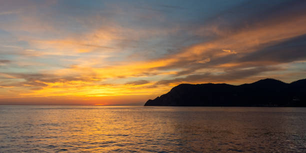 istock Sunset over the sea 1443820286