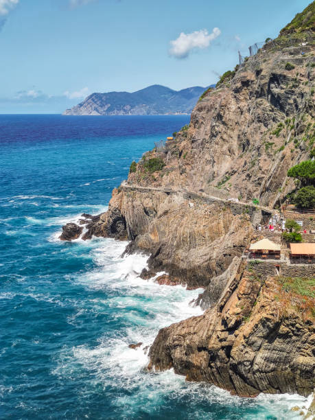 istock Riomaggiore's Ligurian coast's natural scenery 1443820587