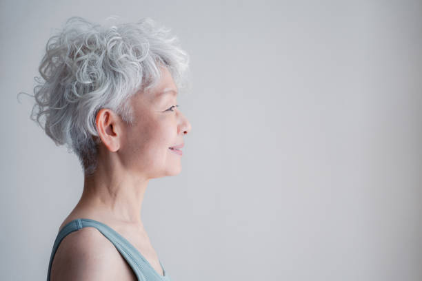 istock Senior woman who keeps youthfulness 1443828598