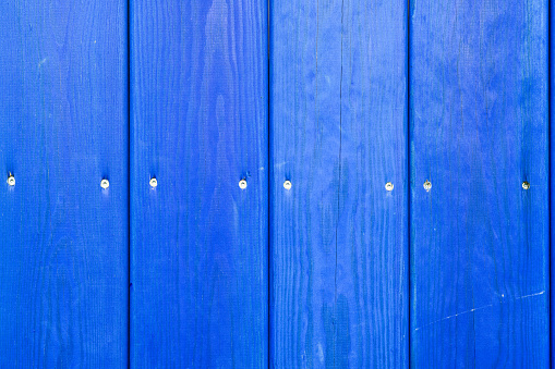 Blue plank background