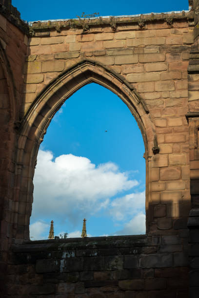 istock Coventry's medieval cathedral ruins in England UK 1443842447