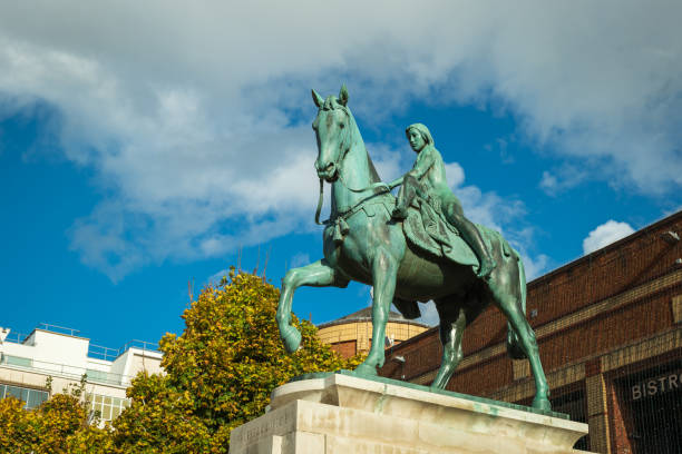 Lady Godiva monument in Coventry England UK Lady Godiva monument in Coventry England UK. coventry godiva stock pictures, royalty-free photos & images