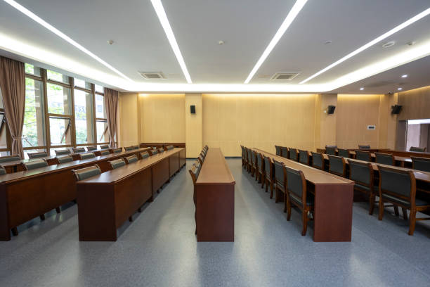istock School indoor conference room 1443843536