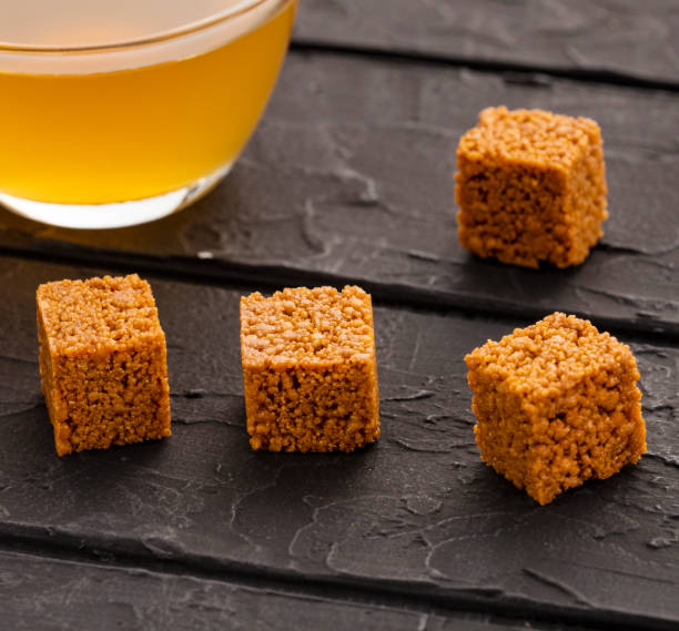 istock Aromatic in panela cubes - Traditional Colombian drink 1443858472