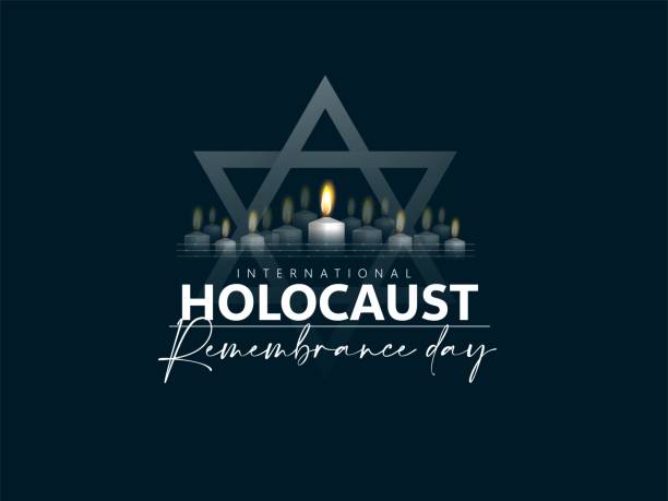 ilustraciones, imágenes clip art, dibujos animados e iconos de stock de holocausto, día del recuerdo - genocide