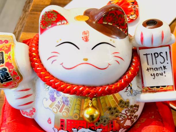 istock Japanese Lucky Cat 1443864646