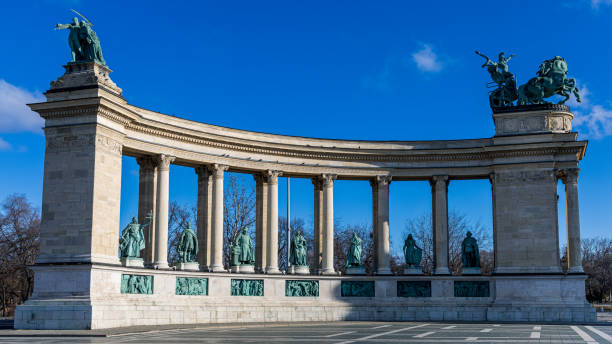 istock Fragment of Millennium Monument. Budapest, Hungary. 1443868233