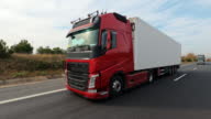 istock Autumn Truck Transport 1443871954