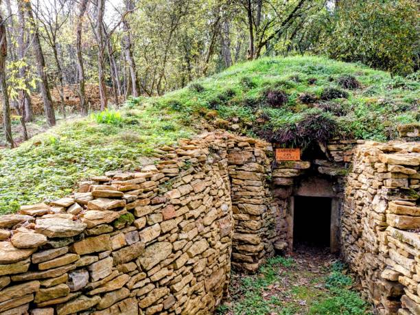istock Dry stone hutt in les Mont d'Or lyonnais 1443874440