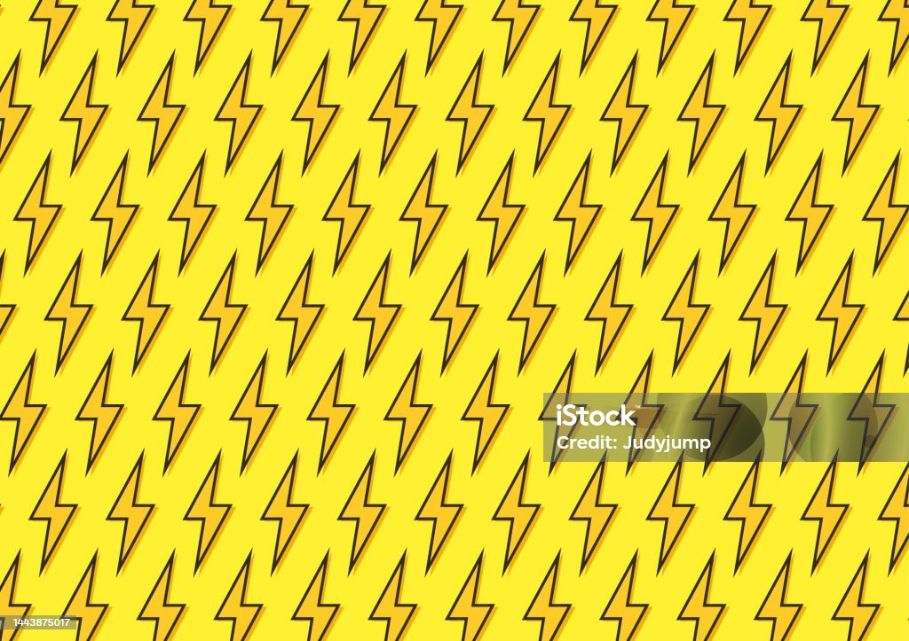 Pattern Vector Thunder Bolt Pattern Vector Thunder Pattern Wallpaper Free Space For Text ...