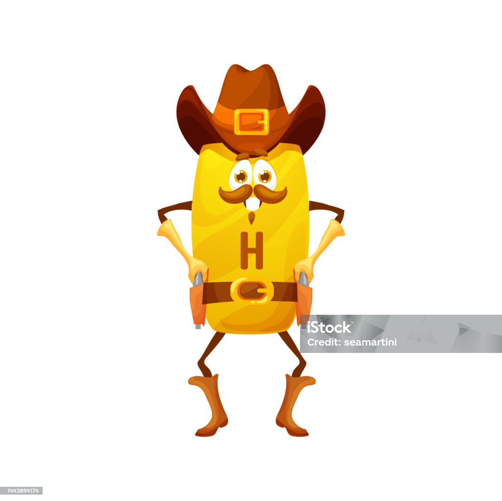 Cartoon Vitamin H Ranger Or Sheriff Character Stock Illustration - Download  Image Now - Adventure, Animals In The Wild, Bandit - iStock