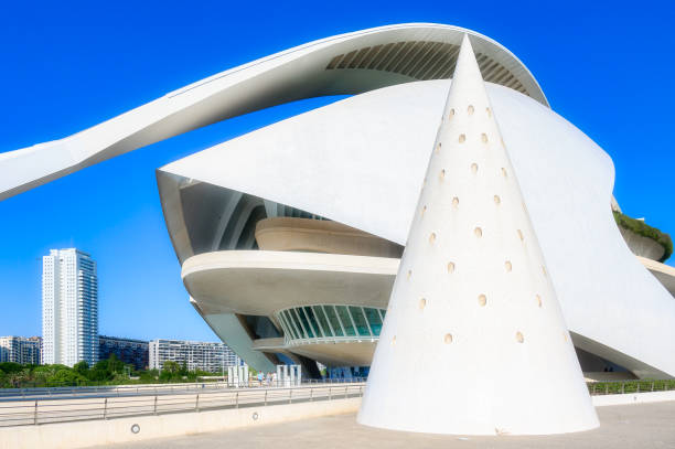 Valencia: Palau de les Arts Reina Sofía in architectural complex ,,City of Arts and Sciences\