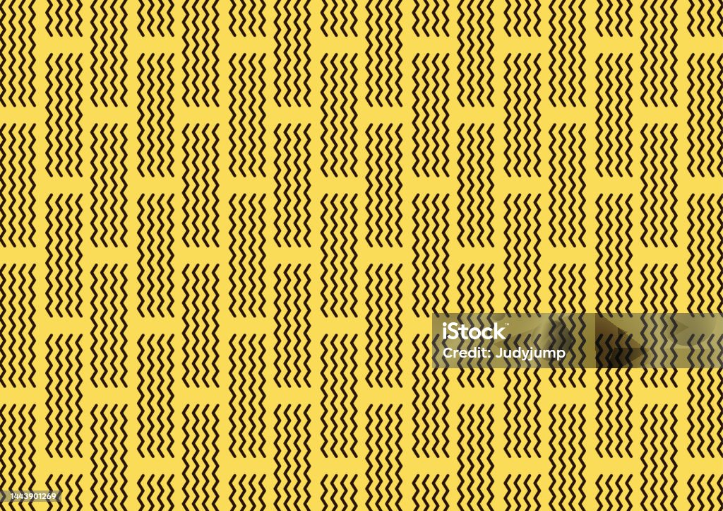 Wallpaper Pola Mie Instan Simbol Mie Instan Pola Mulus Warna Vektor