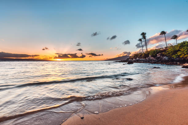 istock Kapalua Bay Beach Sunset 1443918348