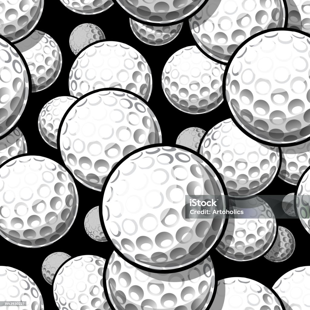 Golf Pattern Abstract Golf Wallpaper Repeating Tile Background Golf Seamless Pattern Vector ...