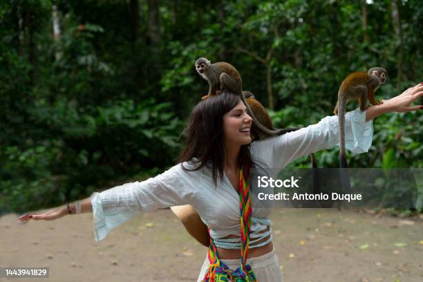 People Traveling Stock Photo - Download Image Now - Amazon Region, Colombia, Amazon Rainforest
