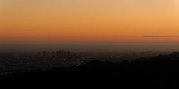 istock Late Night Sky Over the LA Hills 1443942385