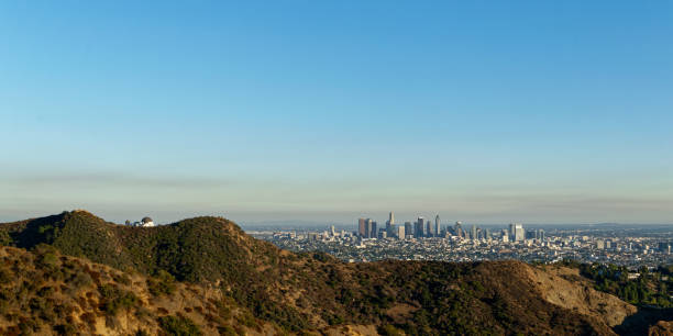 istock The LA Hills Look Down Over the City 1443942393