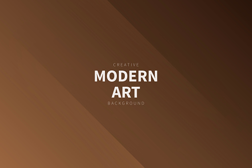 Modern and trendy abstract background with two symmetrical folds diagonally. This illustration can be used for your design, with space for your text (colors used: Orange, Brown). Vector Illustration (EPS10, well layered and grouped), wide format (3:2). Easy to edit, manipulate, resize or colorize.