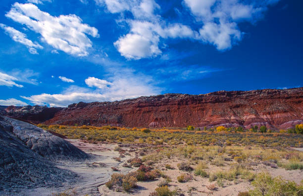 Utah Mesa Landscape stock photo